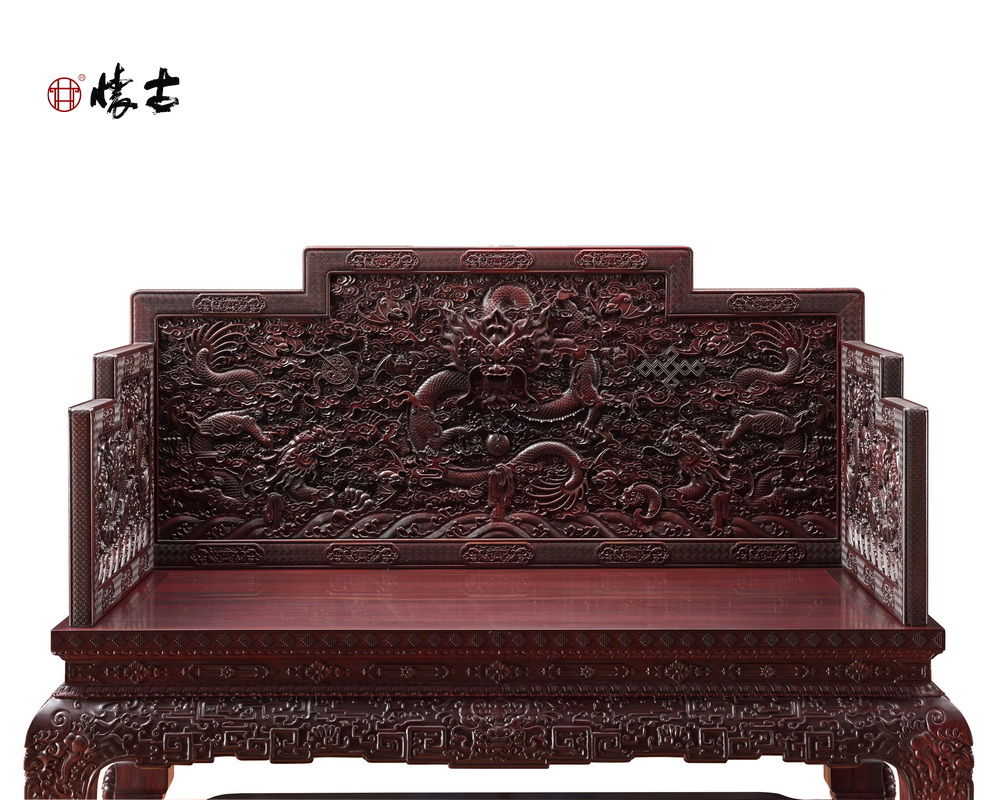 云龍紋大寶座
